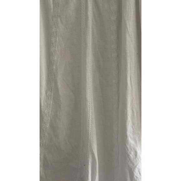 LAUREN RALPH LAUREN Cotton T-Shirt Tie Detail Classic Fit White Plus Size 1X - Picture 3 of 6